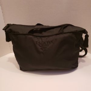 Prada vintage black nylon tote